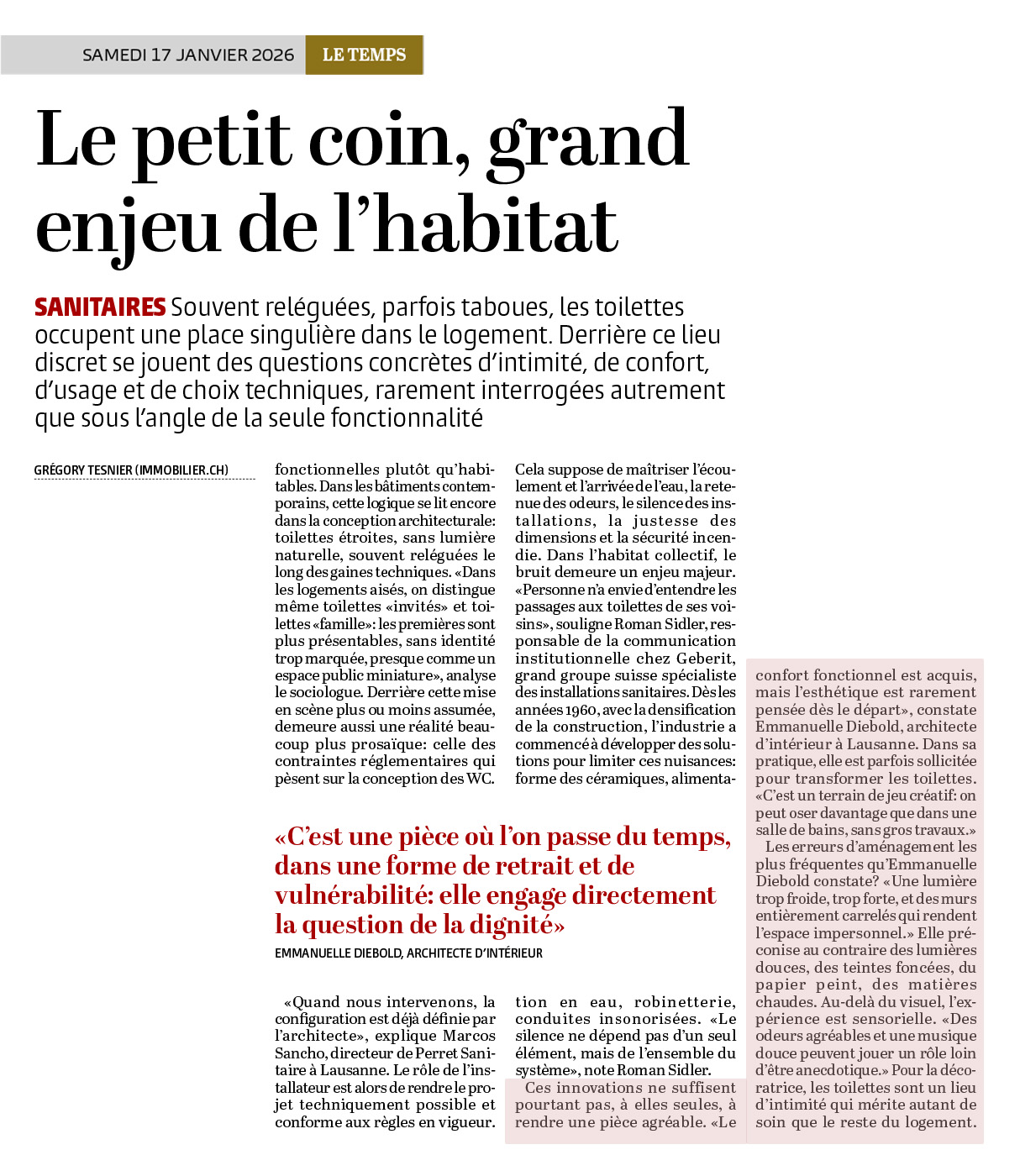 Article LE TEMPS ToilettesHabitat Janvier 2026.jpg